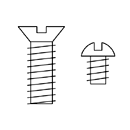 STRAINER AND BAFFLE SCREWS