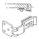 HASP AND STAPLE, STOP SIDE